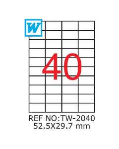 Etichete A4 , 52,5 x 29,7mm , TW 2040 1195